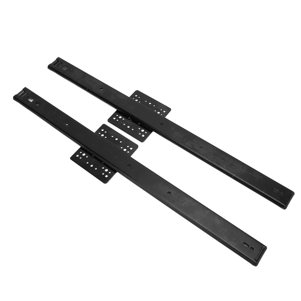 1 Pair 20 Inch Slide 35Mm Width 20Kg Load Bearing Concealed Sliding Door Rail For Cabinet Closet 4921296808889