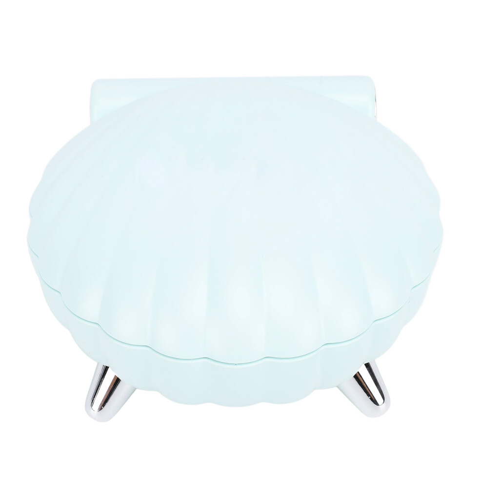 Bluetooth Speaker Unique Seashell Shape Stereo Speaker With Colorful Night 1200Mah For Bedroom Table Decoration Light/Green 4931296809281