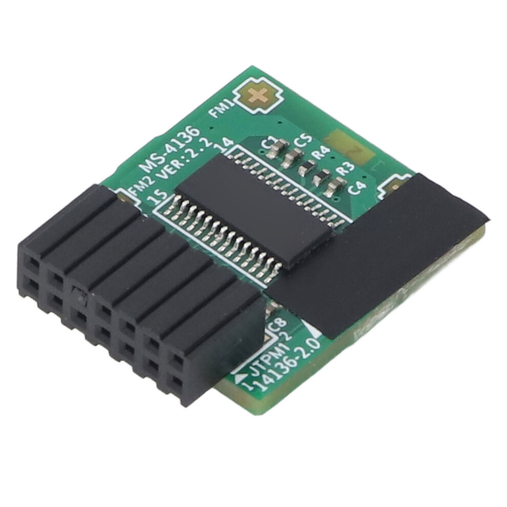 Tpm 2.0 Module Lpc Interface Stable Chipset High Strength 14Pin Tpm Module For 400 X570 Series Motherboard 4001296809885