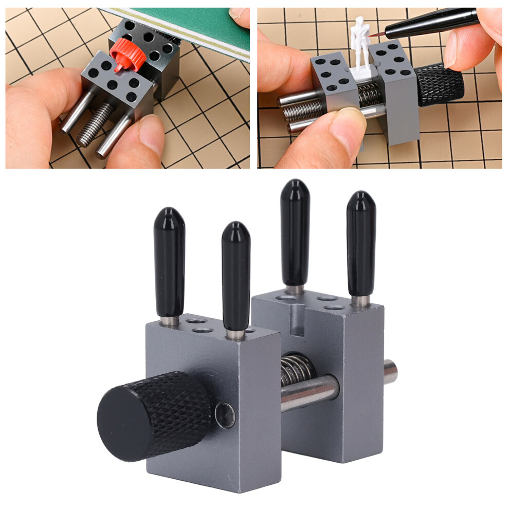 Mini Vise Clamp High Accuracy Adjustable 3Cm Maximum Clamping Dia Metal Handy For Jewelry Making Craft Electronics Ms096 5011296811923