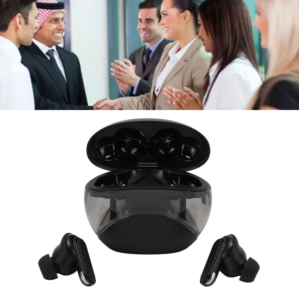 Language Translator Earbud Bluetooth 5.4 144 Online Languanges Translation Earbud Black-image-OPC-PH9QGGF-NEW