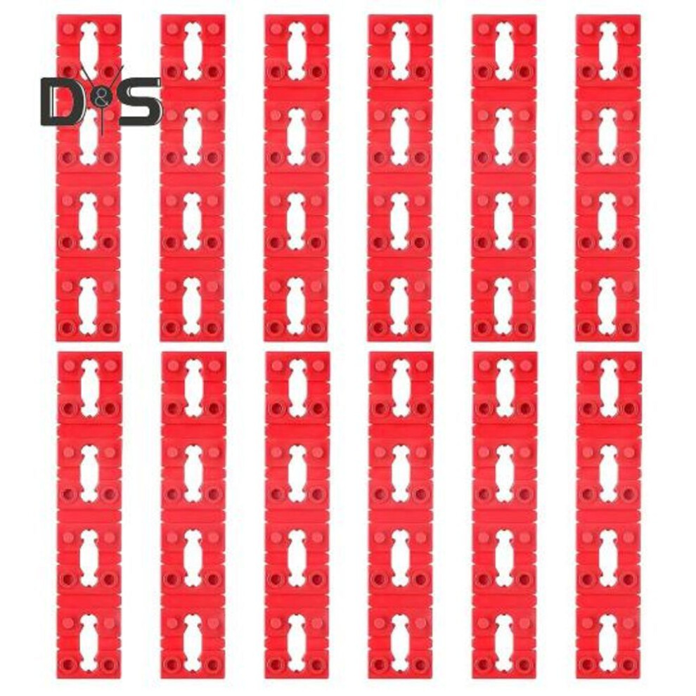 48Pcs Electrical Receptacle Box Outlet Spacers Electric Wall Switch Plastic Shim Spacers Receptacle Extenders Stackable Sockets Spacers
