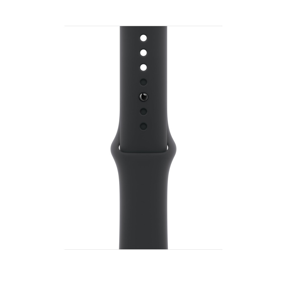 Photos - Watch Strap Apple Watch Band - Sport Band - Black - S/M Black MXM23AM/A(46mm)