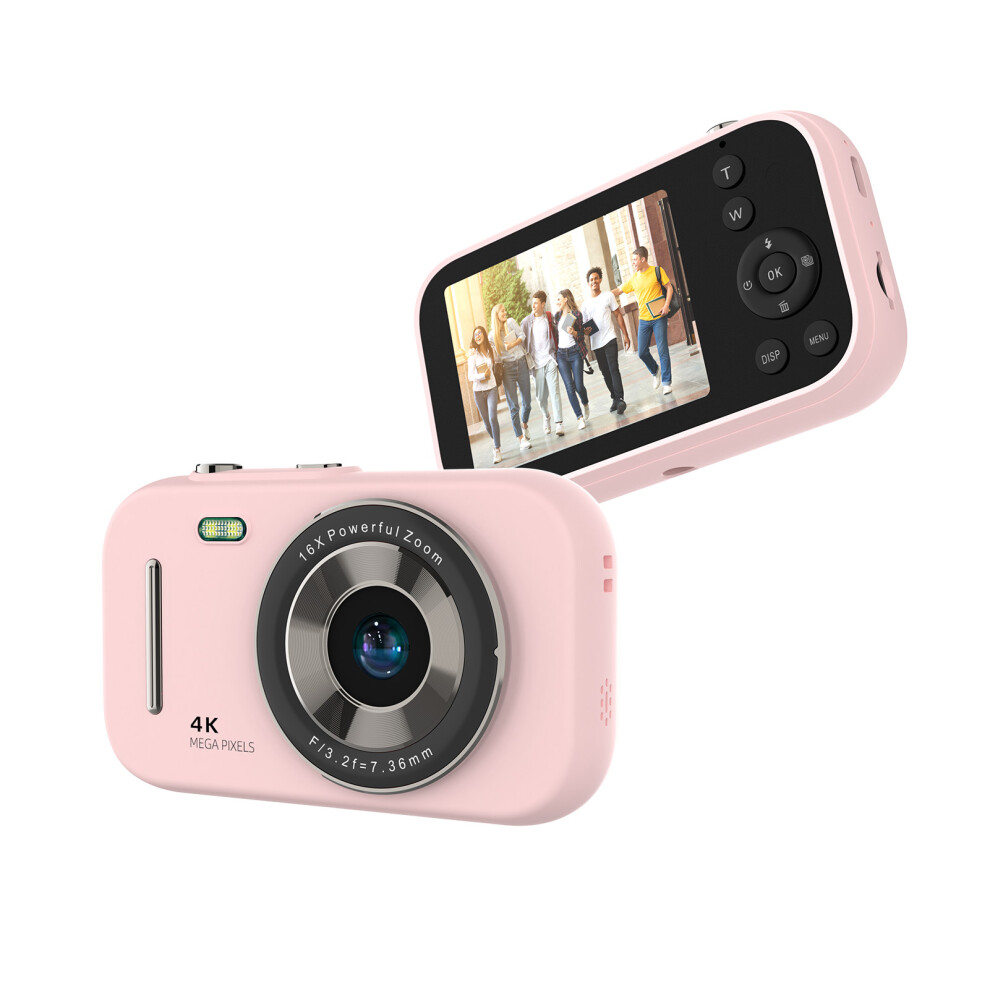 4K Digital Camera Portable Digital Video Camera 48MP 2.8 Inch IPS Screen 16X Zoom Built-in Battery Birthday Christmas Gift for Teens Studen-image-OPC-PH9QJFZ-NEW
