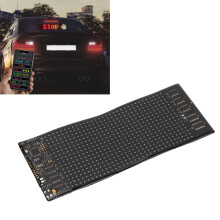 Flexible LED Panel USB 5V 16x32 Programmable Sign IP65 Water Proof 6.8x2.8 Inch Scrolling Display for Wedding Party