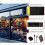 LED Matrix Display 16x64 Pixels Bluetooth APP Control Programmable IP65 Water Proof USB Powered Flexible LED Sign 6