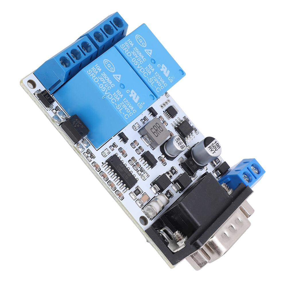 2 Channel Serial Port Control Relay Module Rs232 Opto Relay Board With For Mcu Sp3232 8Bit Comm Chip 8701296839412