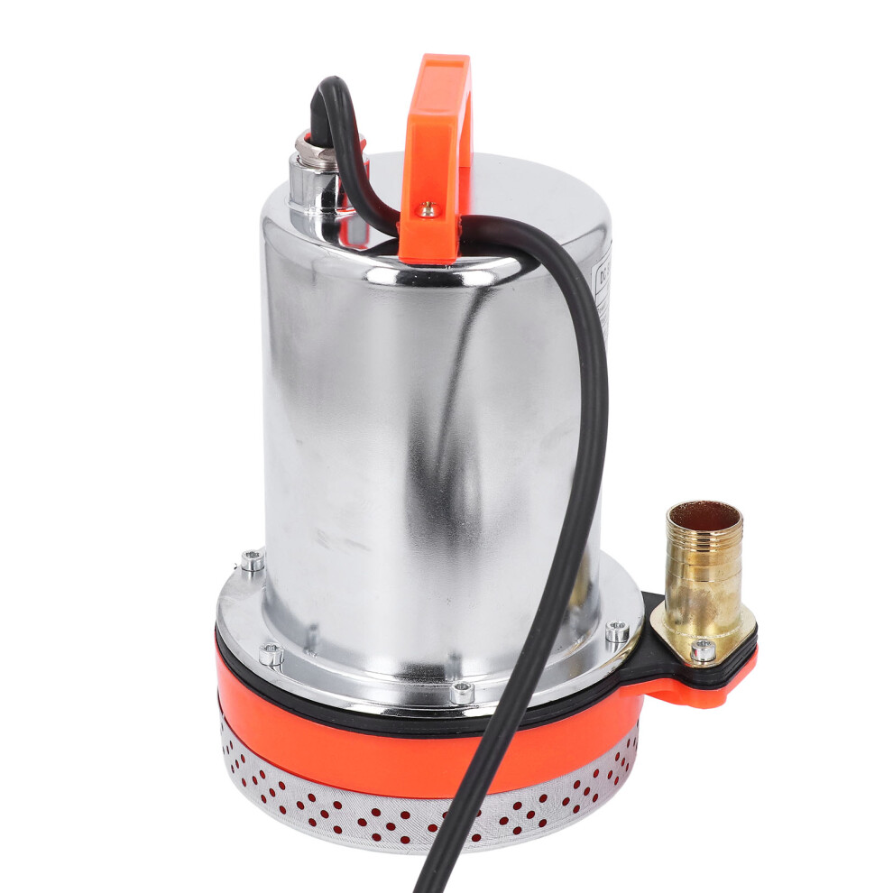 12V Solar Submersible Pump 180W 1In Outlet 8M Lift Solar Water Pump For Irrigation Garden 7621296842735