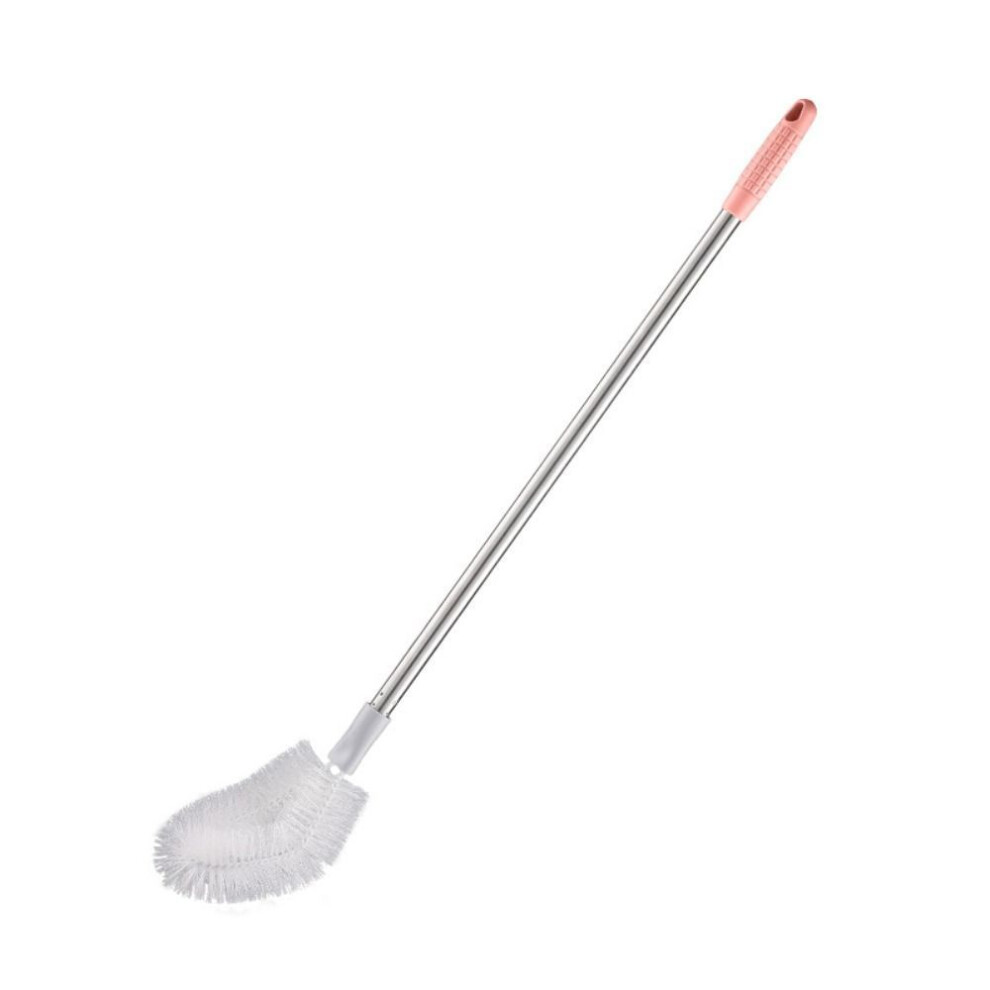 (pink) Scratch-free Bucket Brush Stainless-steel Washing Bottle Brush  Water Bottle