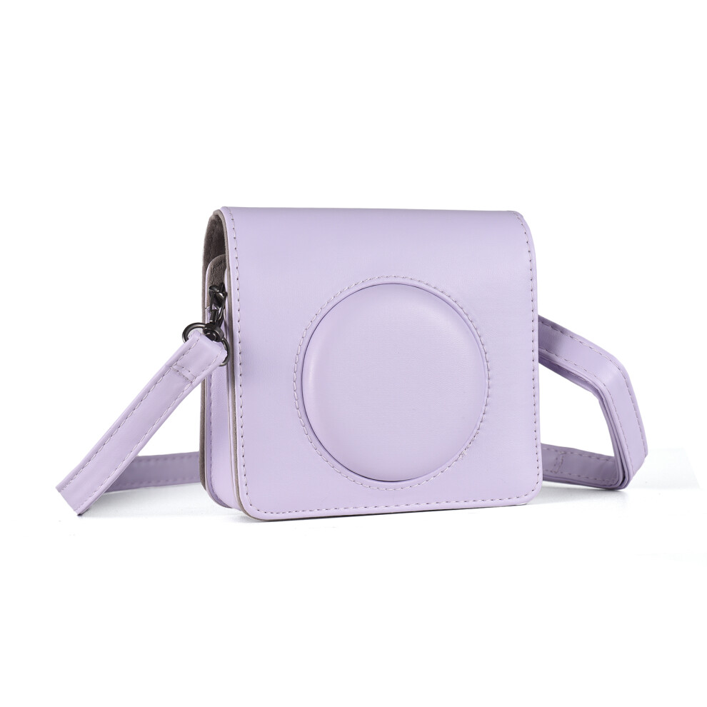 Portable Instant Camera Bag Camera Case Retro Style Pu Leather Carrying Case Replacement For Kodak C300r/ Mini Shot 3 With Adjustable Shoul 7901296857527