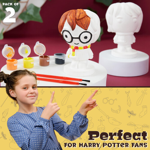 Harry Potter Σετ DIY χειροτεχνιών για παιδιά και εφήβους με φιγούρες Harry Potter - Δώρα για παιδιά 1