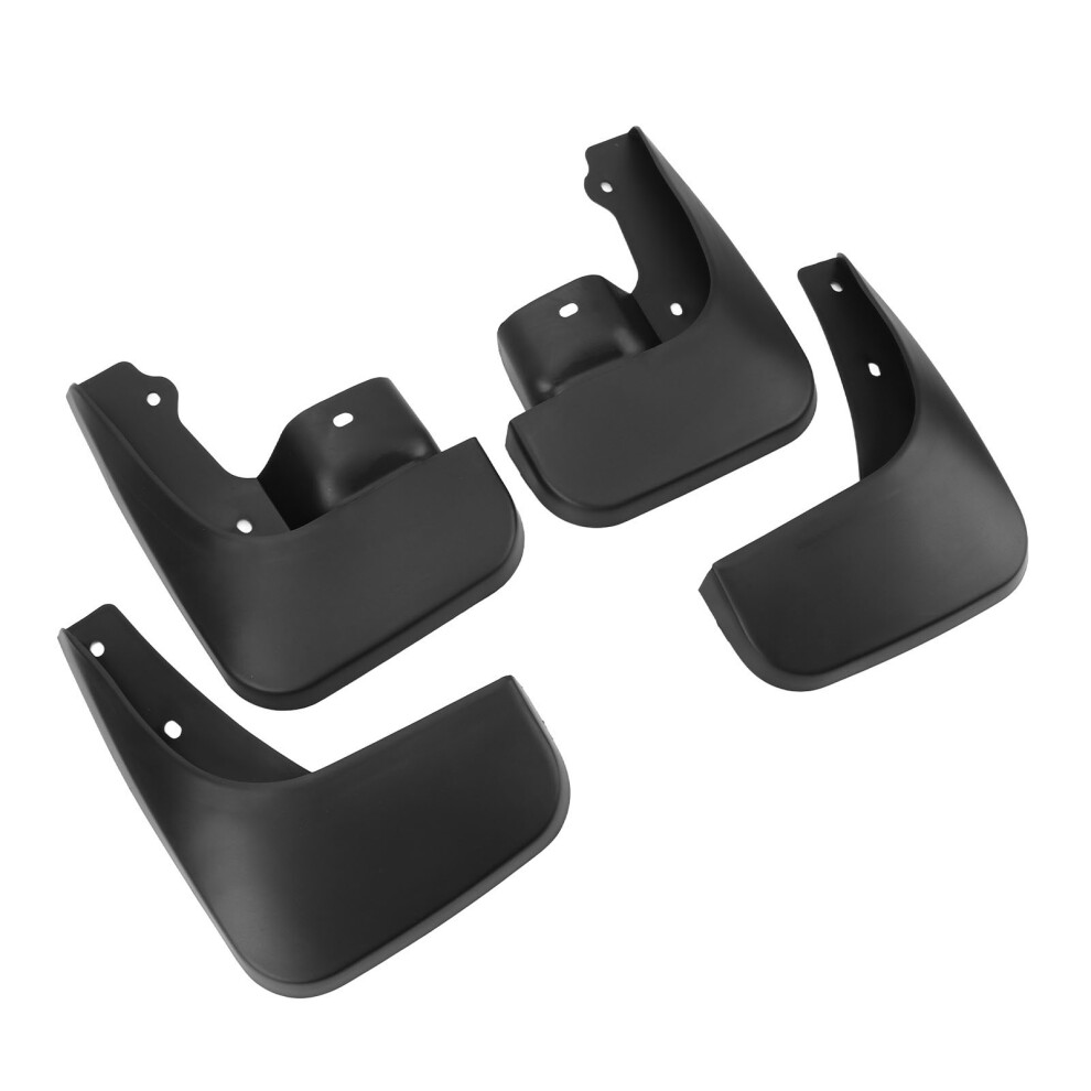 4PCS Car Wheel Mudguards Shockproof Front Rear Wheel Protective Black Mudflaps Kit for Jimny 1998 to 2018-image-OPC-PH9QQ2J-NEW