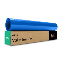 Cricut Value Iron On Blue (Rolle mit 30,5 cm x 1,5 m) HTV-W rme bertragungsvinyl