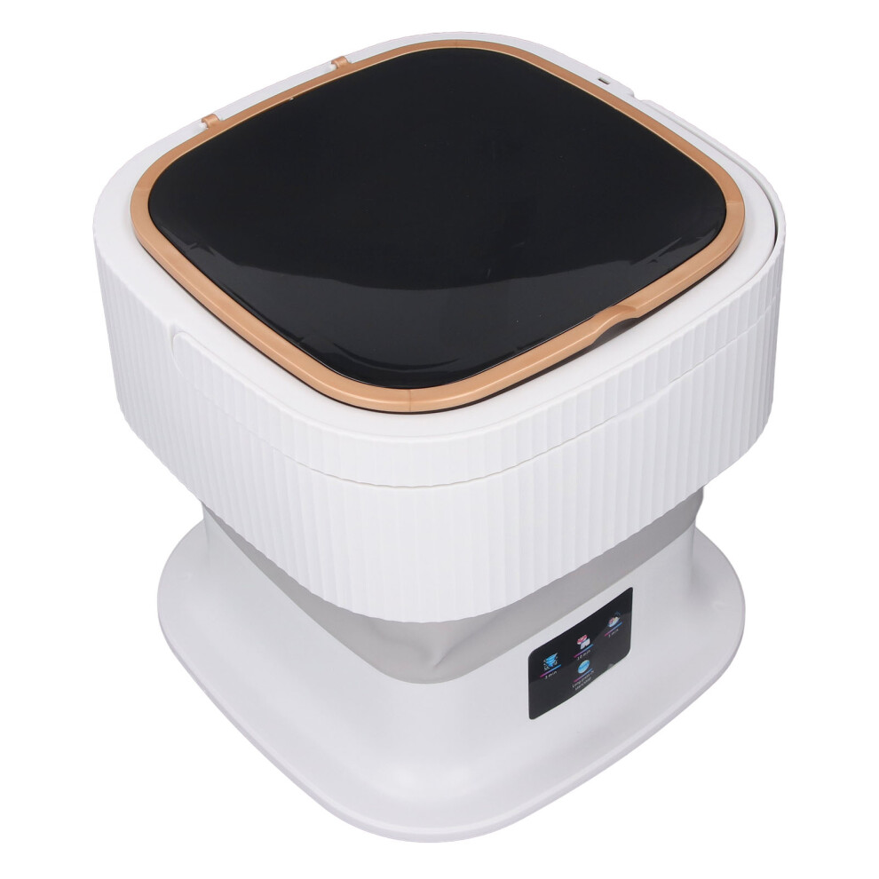 Portable Washing Machine 11.5L Large Capacity 3 Timer Modes Mini Foldable Washer with Drain Hose for Underwear Baby Clothes US Plug 100-240-image-OPC-PH9QZBY-NEW