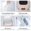 Rotating Automatic Cat Litter Box Self Cleaning and Deodorization with Touch Panel Enclosed Odorless Litter Box APP Control 10