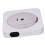 Bluetooth CD Player Portable Remote Control Protective Cover 2 Modes Wall Mount Cd Player White 10