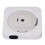Bluetooth CD Player Portable Remote Control Protective Cover 2 Modes Wall Mount Cd Player White 15