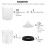 23PCS Disposable Paint Sprayer Mixing Cup Kit 0-600ML Multiple Coatings 6