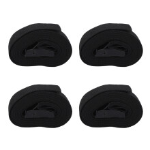 57in Nylon Tie Down Straps Kit with Stainless Steel Buckles, 28 pcs