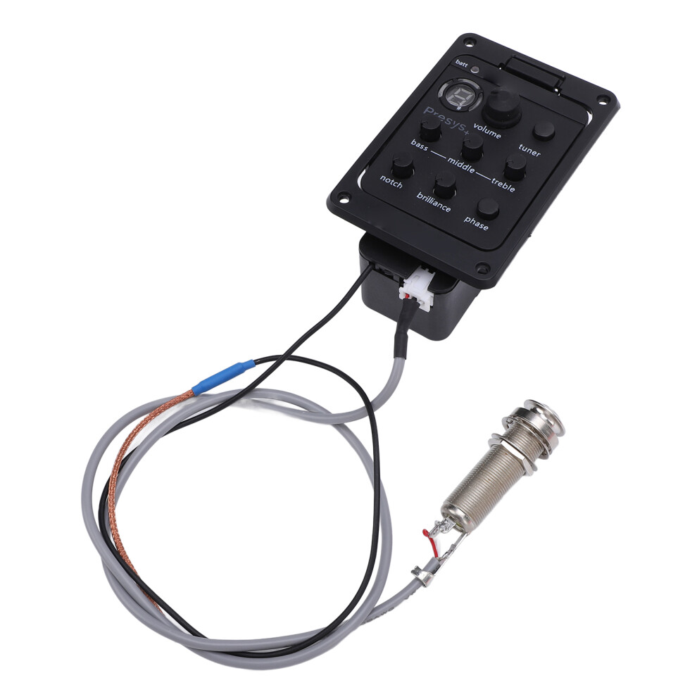Guitar Preamp Eq Equalizer Volume Control Led Display High Sensitivity Tuner Guitar Preamplifier For Presys Plus 4961296878147