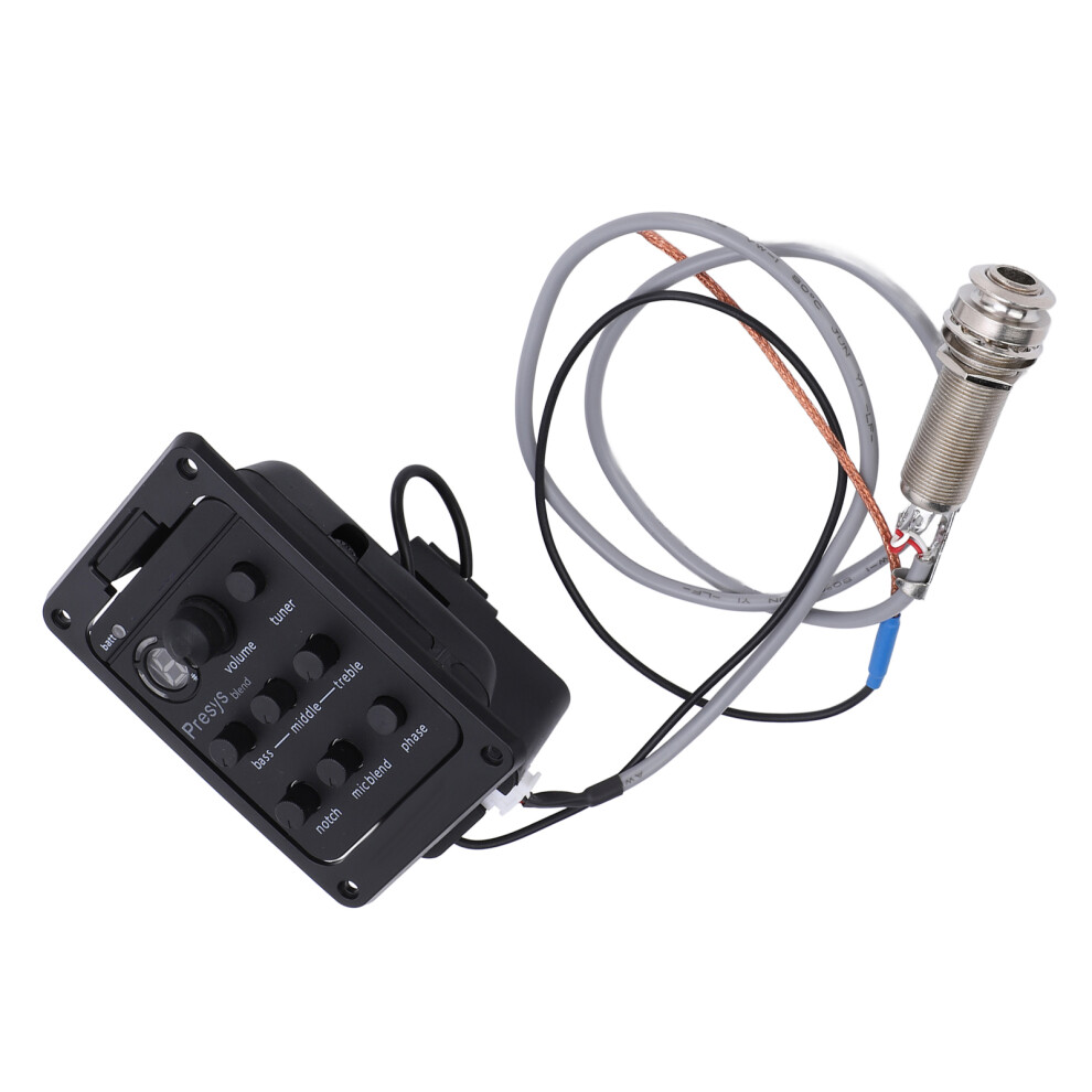 Guitar Preamplifier High Sensitivity Acoustic Electric Guitar Preamplifier Tuner For Practice And Performance 4921296878110