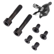6PCS Ti Alloy Bike Shifter Screws Set for GX, Eagle, X9, XX1, Black