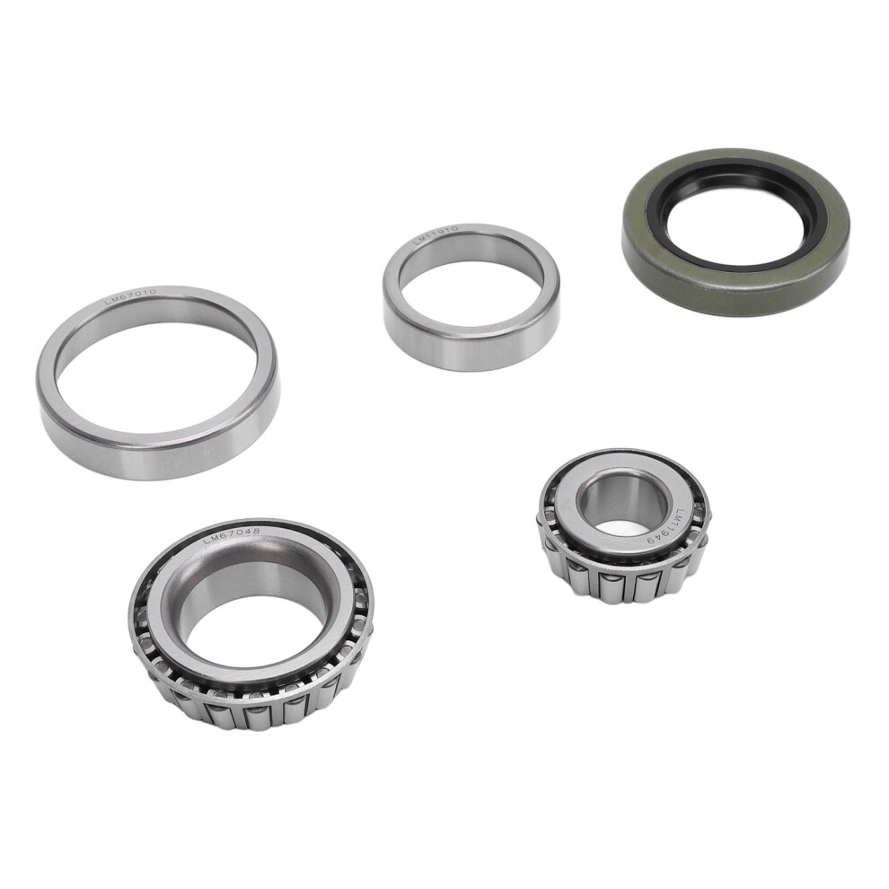 5Pcs Trailer Wheel Bearing Kit Steel Alloy Trailer Axle Wheel Hub Bearings Set With Protector And Oil Seal 8321296880018