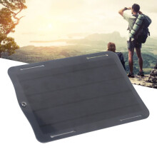 10W Monocrystalline Solar Panel Charger 28x19.5cm Portable Outdoor Power