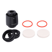 32mm Bike Front Fork Dust Seal Kit Silicone Foam Wiper Easy to Install