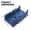 Multifunctional Woodworking Miter Saw Box Medium, 45/22.5/90, Plastic 6