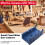 Multifunctional Woodworking Miter Saw Box Medium, 45/22.5/90, Plastic 3