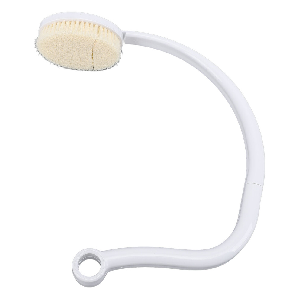 U Shape Bath Brush Detachable Long Handle Hangable Body U Shaped Scrubber for Limited Arm Movement Disabled