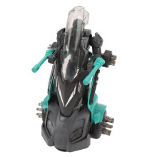 Green ABS Electric Toy Car Robot Model with Music & Lights