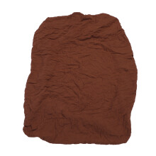 Baby Muslin Crib Sheet Soft Breathable Wrinkle Resistant Skin Friendly Crib Mattress Sheet for Toddler Bed Brown