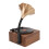Wood Grain Retro Record Player Bluetooth Speaker, 5W, 1500mAh 13