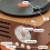 Wood Grain Retro Record Player Bluetooth Speaker, 5W, 1500mAh 6