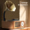 Wood Grain Retro Record Player Bluetooth Speaker, 5W, 1500mAh 8