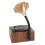 Wood Grain Retro Record Player Bluetooth Speaker, 5W, 1500mAh 15