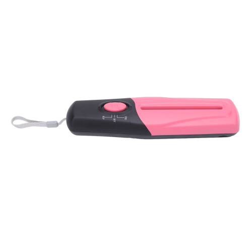 Pink Portable Mini Paper Shredder, 2 Sheets, 4mm Strips