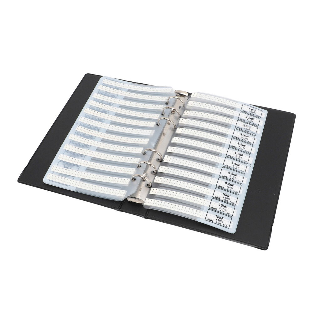Smd Capacitor Sample Book 84 Value Each 50Pcs Total 4200Pcs Electronic Component Sample Book 7901296892450
