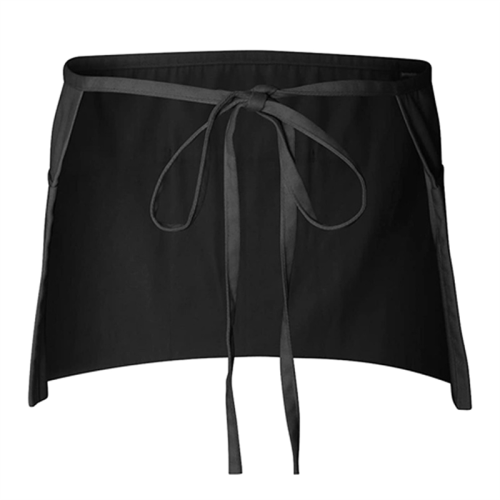 12er-Pack – Schwarze Kellner-Taillenschürzen, Kellner-Halbschürze mit Gürteltasche 2