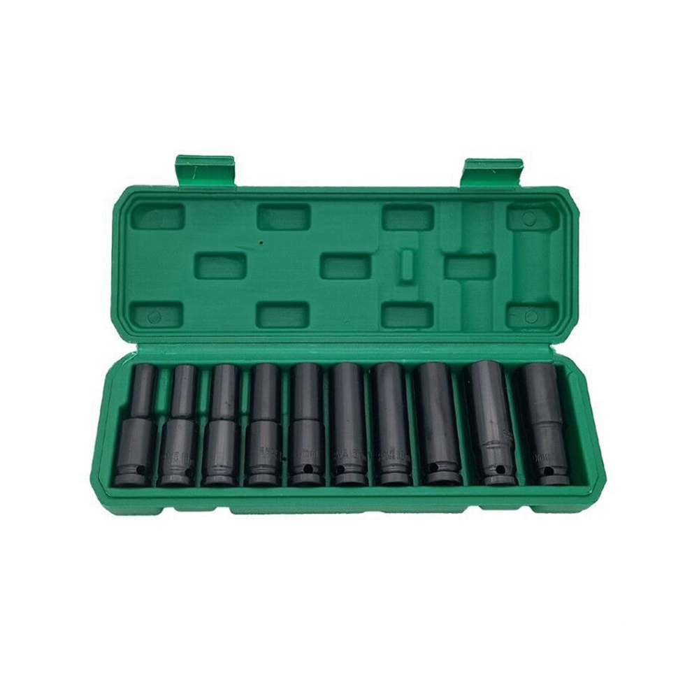 10Pcs 8-17Mm 1/2 Inch Electric Wrench Socket Head Pneumatic Lithium Hexagon Opening Lengthened 4852431787014