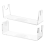 2 Pack Knife Display Stand Acrylic Stand, Desktop Display, Single Holder Pocket 2