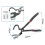 Muffler Hanger Tool for Exhaust System Removal Pliers Brackets 6