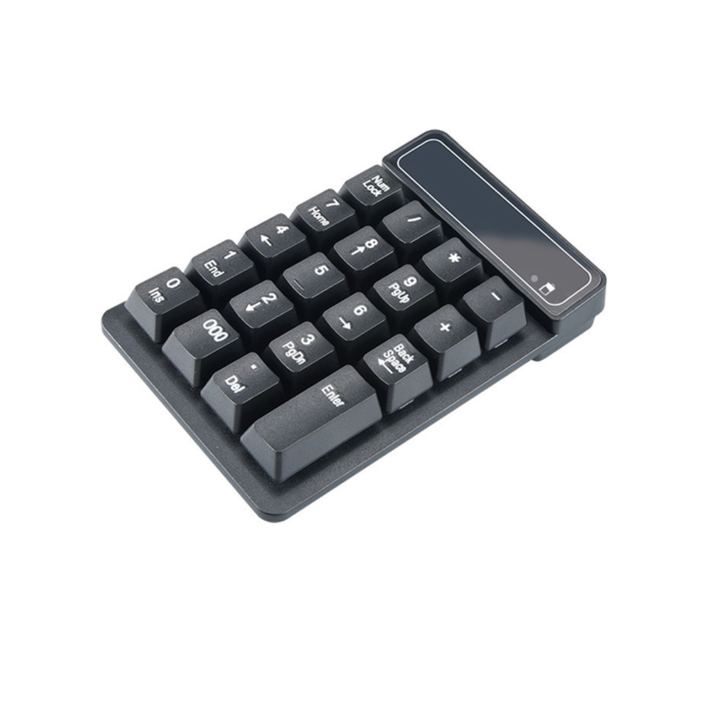 2.4Ghz Wireless Keyboard Mini Usb Numeric Keypad 19 Keys Number Pad Numpad Receiver For Accounting Laptop Pc Computer(A) 4852431787823