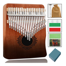 Kalimba Duimpiano 21 Toetsen, Draagbare Piano, voor Volwassenen, Kinderen en Beginners