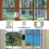 4 Pack Window Sash Locks, Latches Replacement Locks White Fits Horizontal Sliding 3