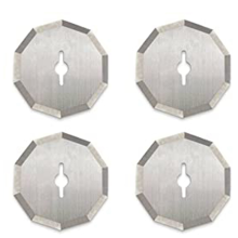 4 Pcs Replacement Rotary Blades Compatible for WX2300 Zipsnip RC2600K,RC2601, RC2602, WX080L, WX081L