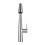 Living And Home G1/2 Pull-out Sprayer Retractable Kitchen Faucet with 2 Modes, Silver 4