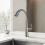 Living And Home G1/2 Pull-out Sprayer Retractable Kitchen Faucet with 2 Modes, Silver 2